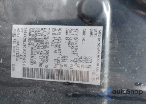 2015 Nissan Rogue S from USA, damaged, VIN 5N1AT2ML2FC829456